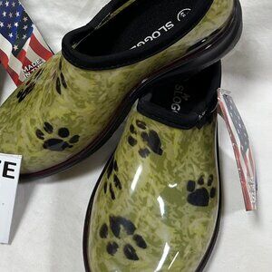 Two for One Price!!! Camo & Paw Green Sloggers Waterproof Rain Shoes -